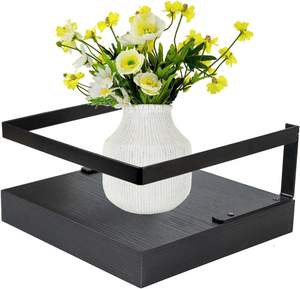 <span class=keywords><strong>Support</strong></span> mural pour plantes, étagère flottante en bois avec <span class=keywords><strong>support</strong></span> <span class=keywords><strong>invisible</strong></span>, étagère <span class=keywords><strong>murale</strong></span> en bois, petites étagères décoratives - Product Image 2