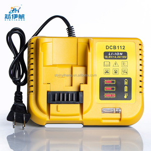 Pour <span class=keywords><strong>Dewalt</strong></span> <span class=keywords><strong>Dcb112</strong></span> 20V <span class=keywords><strong>chargeur</strong></span> de batterie de remplacement 135W alimentation électrique pour perceuse sans fil Port AC - Product Image 1
