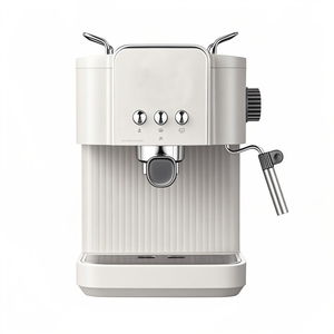 Machine à café semi-automatique haut de gamme simplicité moderne boîtier en aluminium électrique système d'infusion extérieur RV hôtels voiture utilisation chaude - Product Image 1