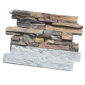 Tấm Ốp Tường Đá Phiến Gỉ Nhiều Màu Tự Nhiên Ngoài Trời - Product Image 2