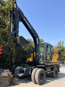 Pelle sur roues de haute qualité 15t Hyundai 150W-9t à vendre Travaux de construction et d'exploitation minière utilisés 150w 150lc 210w 210lc - Product Image 5