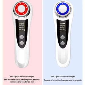 جهاز تجميل الوجه متعدد الوظائف 5 في 1، مزيل التجاعيد وتجديد البشرة ورفع الوجه للاستخدام المنزلي - Product Image 2