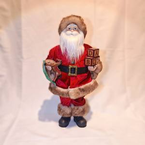 Figurine de Père Noël prête à être exposée, de 18 à 34 pouces, multicolore, décoration de Noël pour les fêtes - Product Image 3