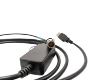 Câble de téléchargement de données USB en plastique GEOBOK GEV189 pour stations totales avec garantie de 6 mois