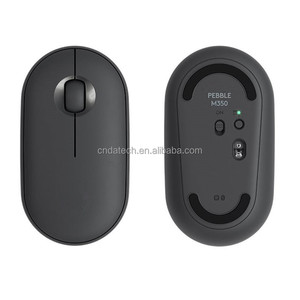 Souris sans fil mince Pebble M350 Souris de jeu <span class=keywords><strong>portable</strong></span> Récepteur 2,4 GHz Souris d'ordinateur mince pour ordinateur <span class=keywords><strong>portable</strong></span>/ordinateur <span class=keywords><strong>portable</strong></span>/iPad/<span class=keywords><strong>PC</strong></span>/Mac - Product Image 1