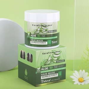 High Quality Vegan Aloe Vera Hair Treatment <b>Shampoo</b> and Conditioner Set Private Label Smooth Conditioner - Product Image 2