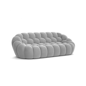 Desain Italia Modern koleksi Roche kain Sofa Sofa gelembung Sofa dengan gaya unik bahan kulit Hall Villa aplikasi - Product Image 2