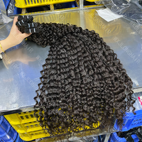 Lots de Cheveux Naturels Non Traités Ondulés Profonds, Cuticules Alignées, Cheveux Humains Vierges de Grade 12A, Fournisseurs de Lots de Cheveux Naturels