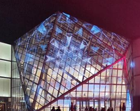 Tuile solaire photovoltaïque intégrée au bâtiment (BIPV) à double vitrage