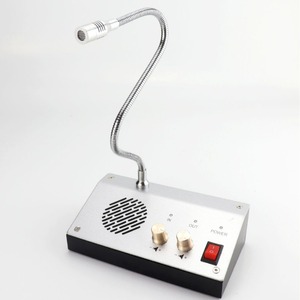 Sistema de Intercomunicación Digital 812 con Altavoz Bidireccional Cableado para Uso en Ventanillas de Bancos y Hospitales - Product Image 2