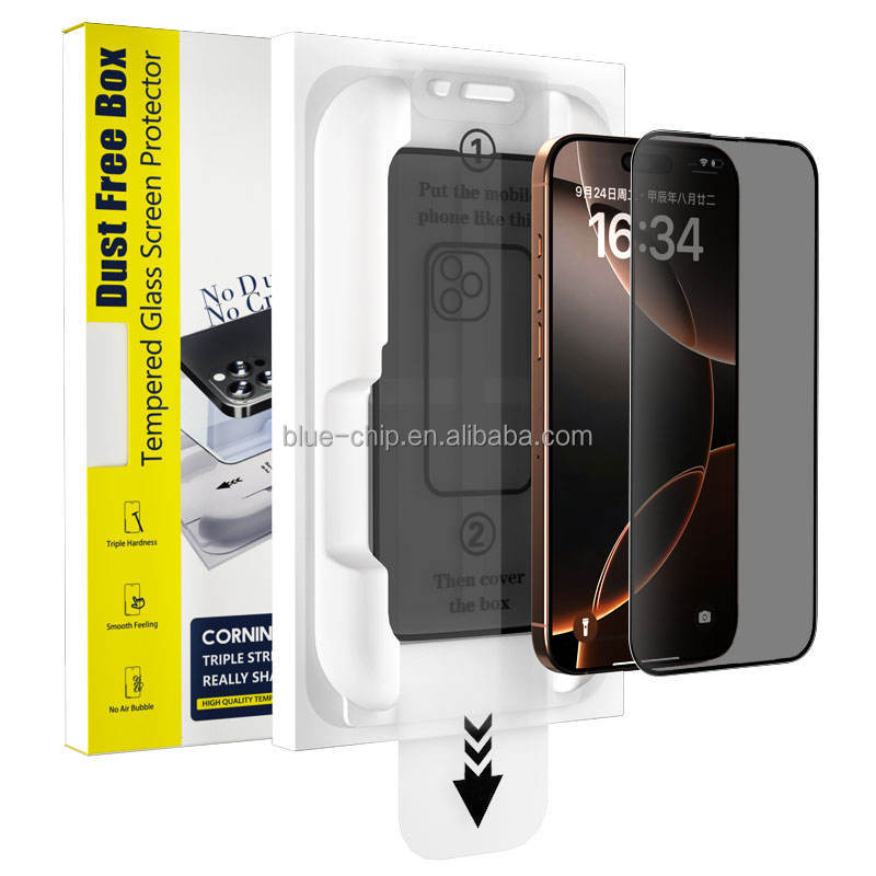 1 Pack Privacy Glass With Magic Box Applicator set