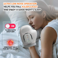 OEM Kabelloser Beheizter Handmassage-Handschuh mit Airbag-Kompression, USB-Aufladbar, 2000mAh, Fernbedienung, Zeitsteuerung für Handfläche und Finger