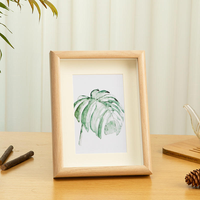 Cadre en bois massif sur mesure OEM/ODM, cadre flottant pour galerie d'art avec marque privée pour les marques de décoration artistique, vente en gros