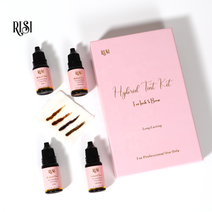RISI Private Label Personnalisé Vente en Gros Vegan 5ml Gel Hybride Brun Sourcils Teinture Longue Durée <span class=keywords><strong>Cils</strong></span> Sourcils Teinture Kit - Product Image 2