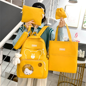 Korean style elementary <b>school</b> <b>backpack</b> for girls new large capacity middle <b>school</b> and high <b>school</b> student <b>backpack</b> - Product Image 6