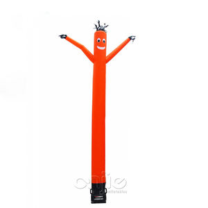 Publicité personnalisée gonflable vert bleu rouge ciel danseur tube air homme danseur - Product Image 3