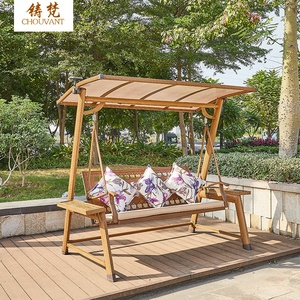 Columpio de Patio, Silla Mecedora de Aluminio para Jardín, Columpio de Tres Plazas, Sofá <span class=keywords><strong>Colgante</strong></span> Moderno, Silla de Descanso para Exteriores, Columpio para Adultos - Product Image 1
