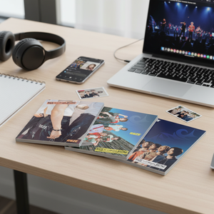 Premier mini-album RIIZE RIIZING-K-Pop BOOM BOOM BASS/IMPOSSIBLE/RIIZING DAY pour adultes, 88 pages, livre photo plié, CD - Product Image 3