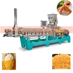 Linea di produzione di briciole di pane bianco e giallo 200 kg/h panko food pangrattato machine