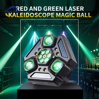 LED RGBW 180W Lampe frontale mobile à trois bras avec rotation des yeux d'abeille DMX Télécommande Lumière de scène Strobe Beam DJ Light for Party