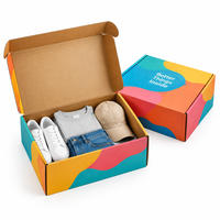 Boîte d'emballage pliable en carton ondulé personnalisée, couleur et taille sur mesure, avec logo, faible MOQ, pour casquettes de baseball, perruques et parfums