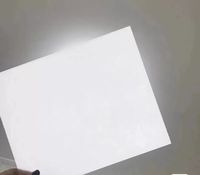 Vente directe d'usine, feuille diffuseur en acrylique PC givré antistatique pour éclairage LED, panneau de diffusion, abat-jour