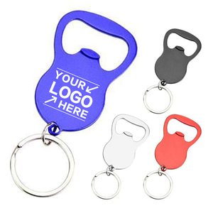 Ouvre-bouteille en métal créatif et coloré en forme de gourde, portable et durable pour bière et vin, logo personnalisé, idéal pour les fêtes - Product Image 1