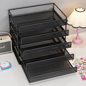 Organizador de cuentas Perler de 4 niveles extraíble para almacenamiento de juguetes en el escritorio - Product Image 2