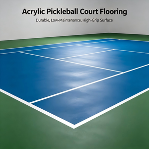 Piso Deportivo de Acrílico Modificado Premium para Canchas de Pickleball y Tenis, Antideslizante, Impermeable, Resistente a la Intemperie, Grado Comercial - Product Image 1