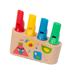 Nhà Máy Trực Tiếp Cung Cấp Phim Hoạt Hình Chim Còi Đồ Chơi Giá Trị Tuyệt Vời 0.11 Trẻ Em Bằng Gỗ Nhạc Cụ Orff - Product Image 6