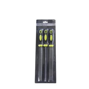 Professional 3pcs T12 Steel Hand Rasp Files Set Double-Cut Diamond <strong>Square</strong> <strong>Tools</strong> for High-Carbon Wood Premium Rasps Premium Rasps - Product Image 4