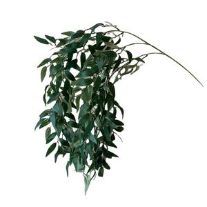 Plantas y Flores Artificiales de la Serie Verde Estilo Mori, Hojas de Eucalipto, Sauce, Bambú y Hierba de Cola de Caballo, Decoración Colgante para Interiores y Exteriores - Product Image 1