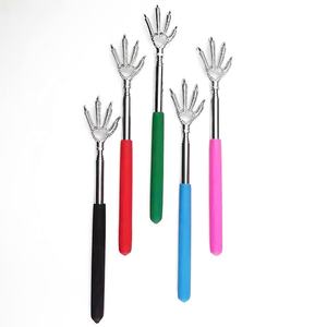 Acier inoxydable Télescopique Portable Soulager Démangeaisons Extensible Masseur Métal Ours Aigle Griffe Dos Grattoir - Product Image 6