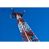 Estructura de acero ligero torre de tanque de agua torre de observación de acero prefabricada