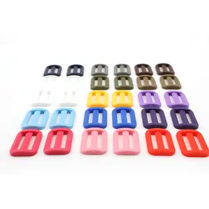 25/32/38mm Color Plastic Tri-glide Buckle Bag Accessories Three-speed Adjustable Buckle