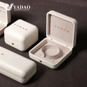 YADAO 2026 New High Quality Pu Leather Jewelry Box Rounded Corners Buttoned for <strong>Ring</strong> Necklace Bracelet Earring <strong>Storage</strong> - Product Image 1