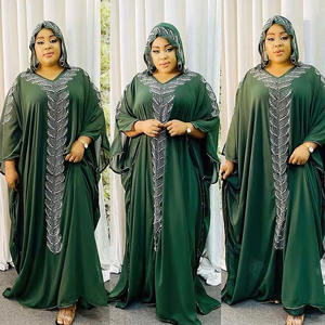 SA866 mode musulmane femmes moyen-orient caftan longue Robe dubaï Abaya <span class=keywords><strong>marocain</strong></span> arabe grande taille Vestidos Hijab Robe - Product Image 2