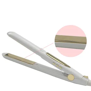 Hot Products 2 1でElectric Hair Curler Hair Straightener Brush Professional Flat Iron Hair Straightener