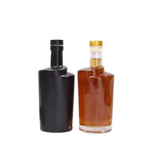 Premium 375m 500ml 750ml l Bouteille d'esprit en gros Bouteilles d'étiquetage vides Bouteilles d'<span class=keywords><strong>alcool</strong></span> de whisky - Product Image 3