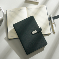 Set de Regalo de Cuaderno Magnético de PU con Logotipo Personalizado, Hebilla Metálica, Diario de Lujo y Caja de Regalo con Bolígrafo, para Empresas y Promociones