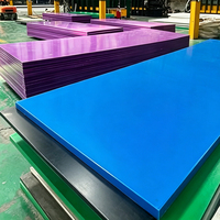 Plaques en polypropylène lisses pour usine, panneaux plastiques brillants, matériaux PP pour laminage et thermoformage