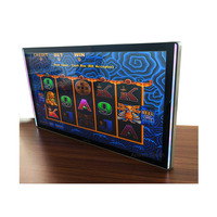 Écran tactile capacitif de 23 pouces, moniteur de jeu 1920x1080 VGA USB RS232 pour machine à monnayeur POG Skill