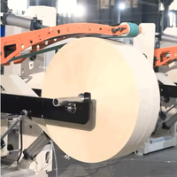 Machine à fabriquer des serviettes en papier, contrôlée par PLC, pour moteur et moteur de machine, 300 pièces/min, 380V, usage restaurant