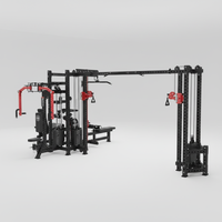 Équipement de musculation avec station multi-stack, multifonction, nouveau design, jungle multifonction à 5 stations