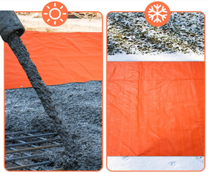 Bâche isolante tissée Ripstop à chaud, avec revêtement, résistante aux taches et protection anti-UV pour l'imperméabilisation hivernale - Product Image 5