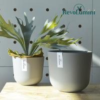 Fabricant chinois, vente en gros de petits pots à fleurs ronds en plastique pour l'intérieur, jardinières, petits pots de jardin, pots de décoration, pots pour plantes