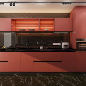 Gabinetes de <span class=keywords><strong>cocina</strong></span> de color rojo vino, encimeras de cuarzo de <span class=keywords><strong>cocina</strong></span> vintage, muebles, juegos de gabinetes de almacenamiento de <span class=keywords><strong>cocina</strong></span> portátiles de China - Product Image 3