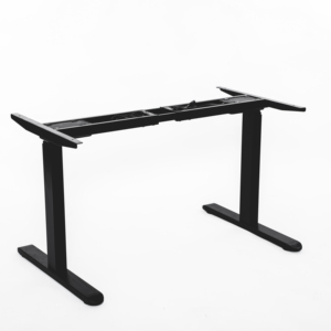 Altura ajustable timotion doble motor negro mesas de juego Marco de escritorio de pie Mesa de altura ajustable - Product Image 2