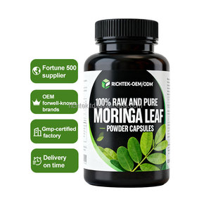 Richtek ODM & OEM kapsul sayuran daun <span class=keywords><strong>Moringa</strong></span> kapsul dukungan energi antioksidan kapsul <span class=keywords><strong>Moringa</strong></span> kekebalan tubuh - Product Image 2