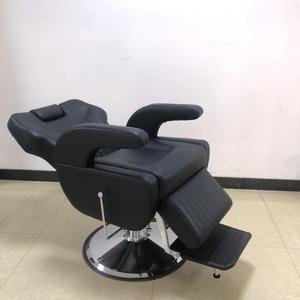 เก้าอี้ตัดผมบาร์เบอร์คุณภาพสูง ปรับระดับความสูงได้ นั่งสบาย ปรับเอนได้ หมุนได้ 360 องศา พร้อมระบบไฮดรอลิก สำหรับใช้งานกลางแจ้ง - Product Image 4